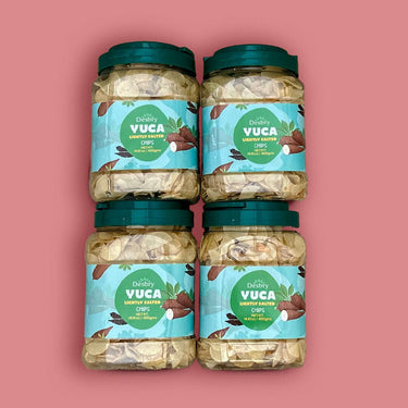 Yuca (Cassava Chips) chips Tropical Fruit Box 4ct